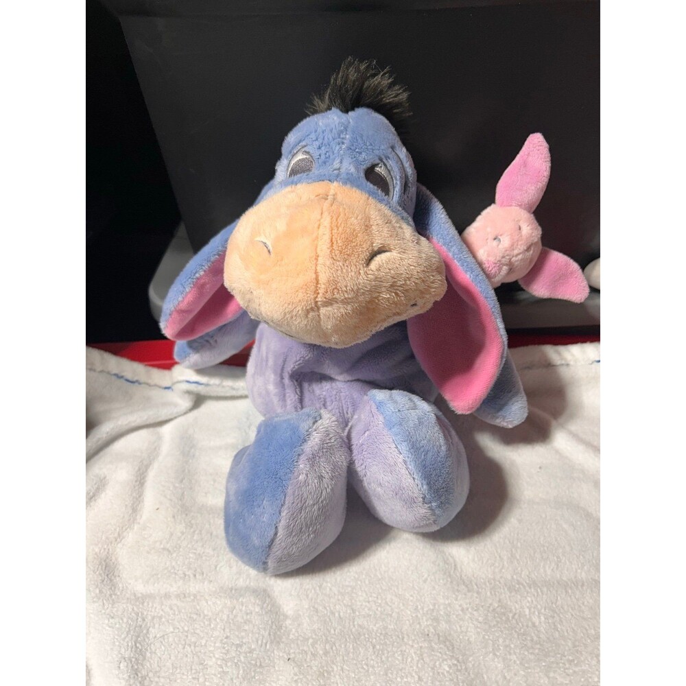 Eeyore and piglet plush